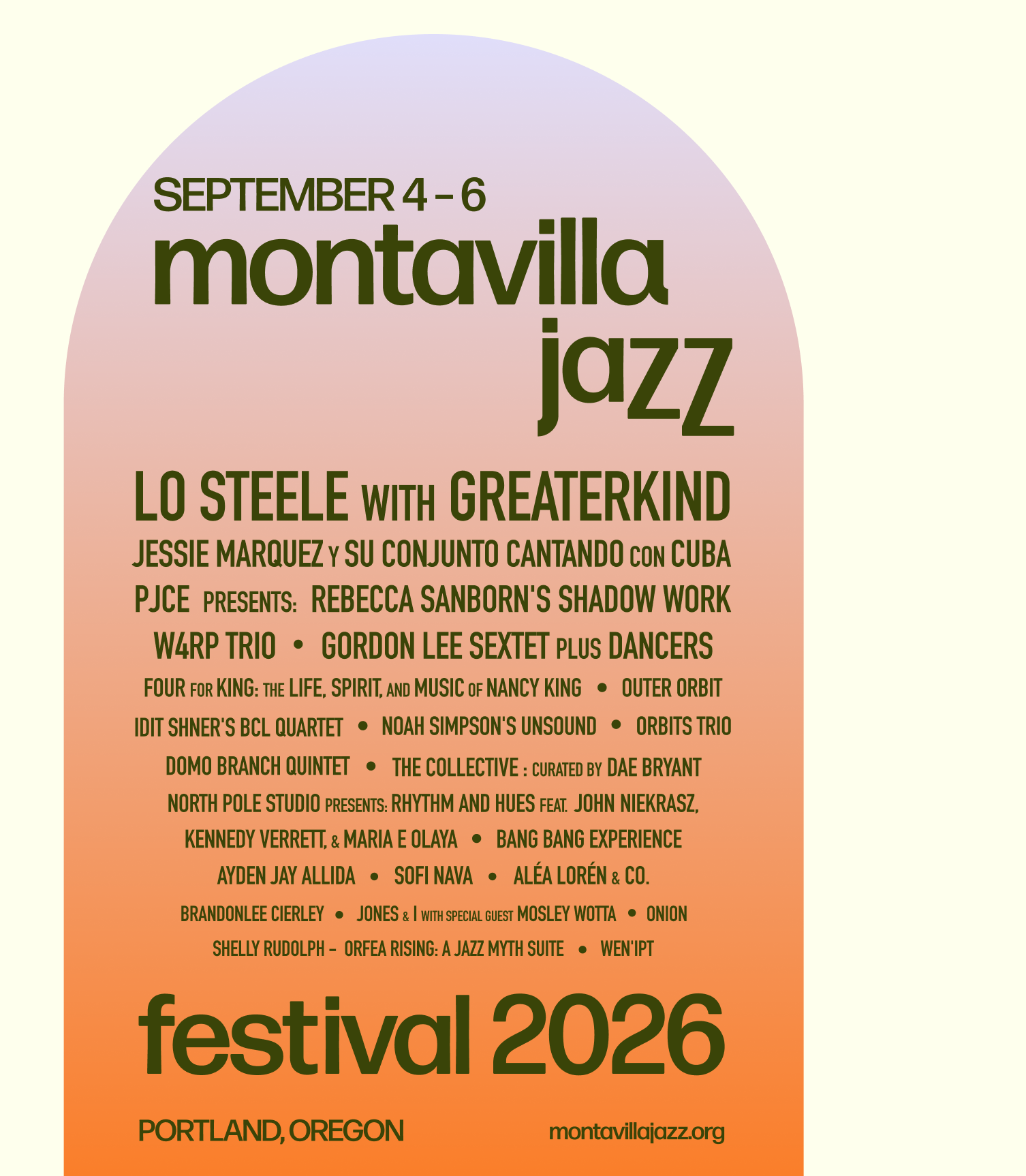 lineup updated